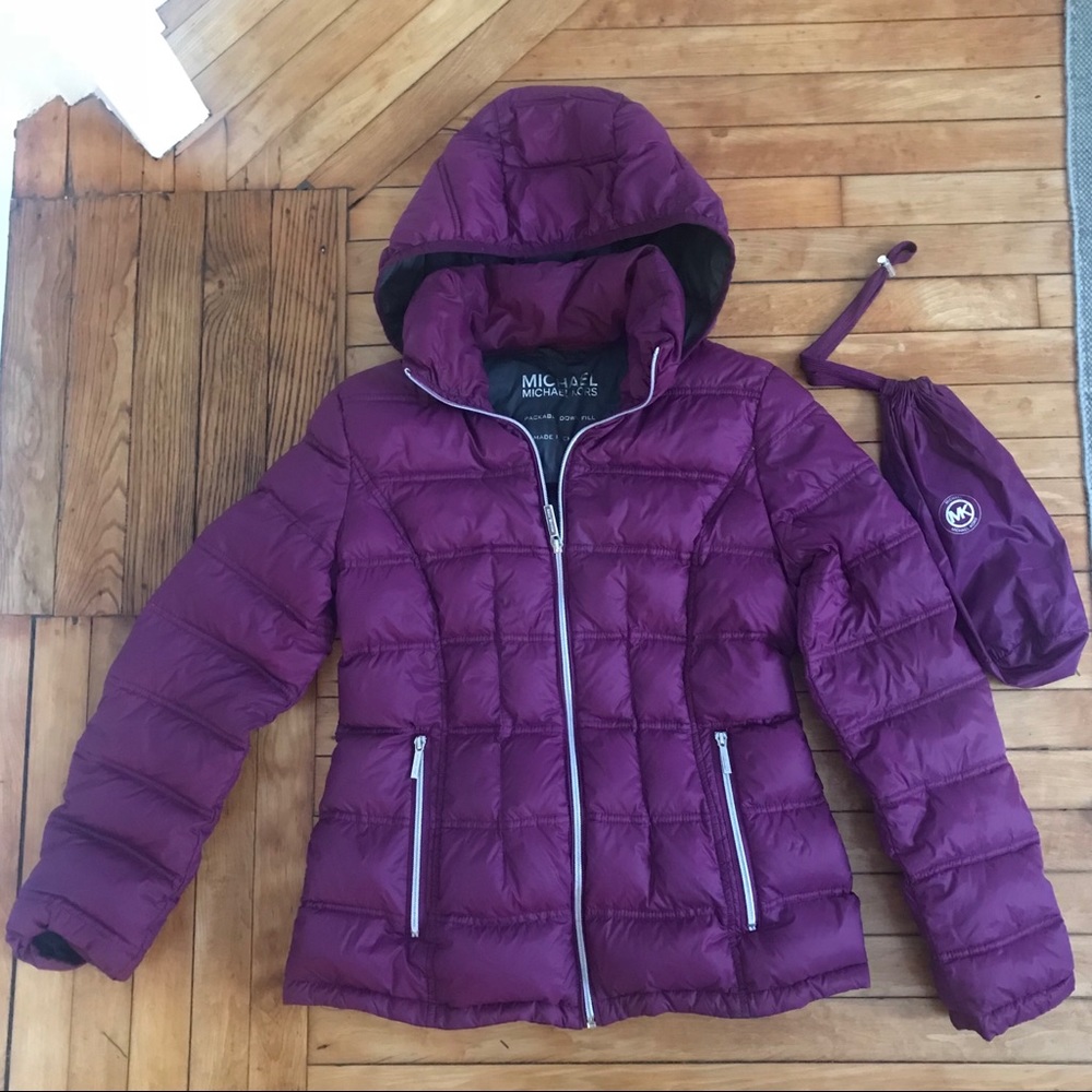 MICHAEL KORS Packable Down Fill Jacket Size S